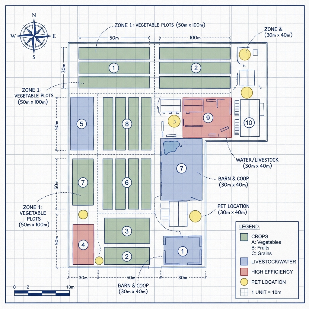New farm layout strategies